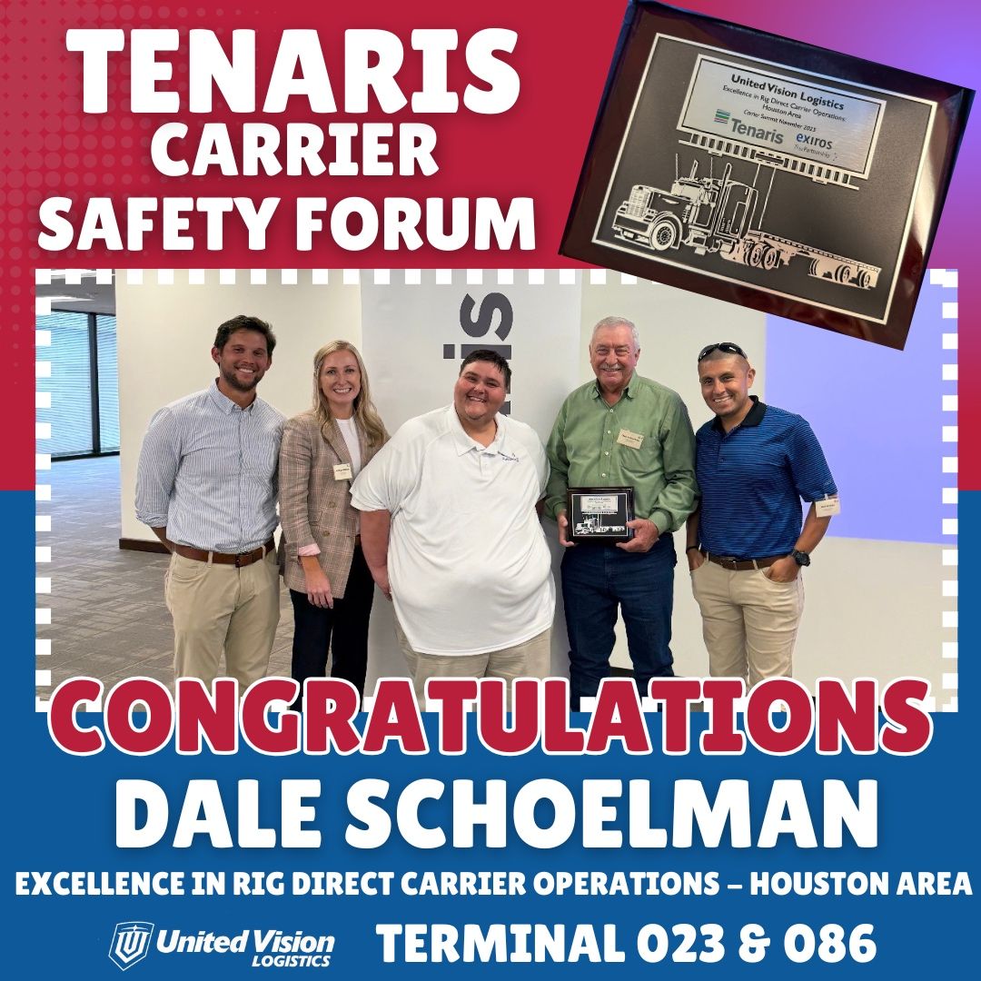 Dale Schoelman - Carrier Safety Forum Recognition